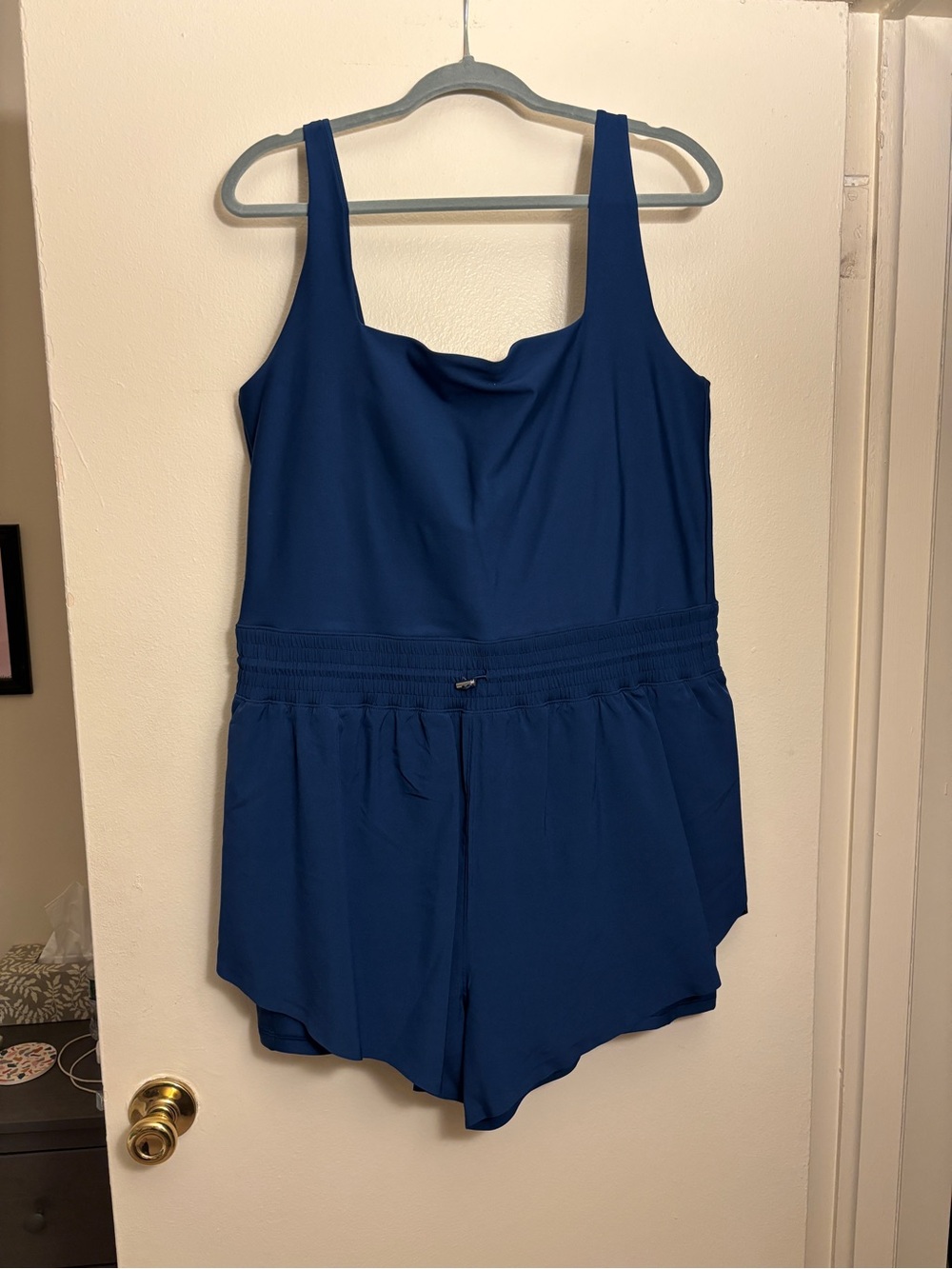 Abercrombie & Fitch Royal Blue Tank Romper